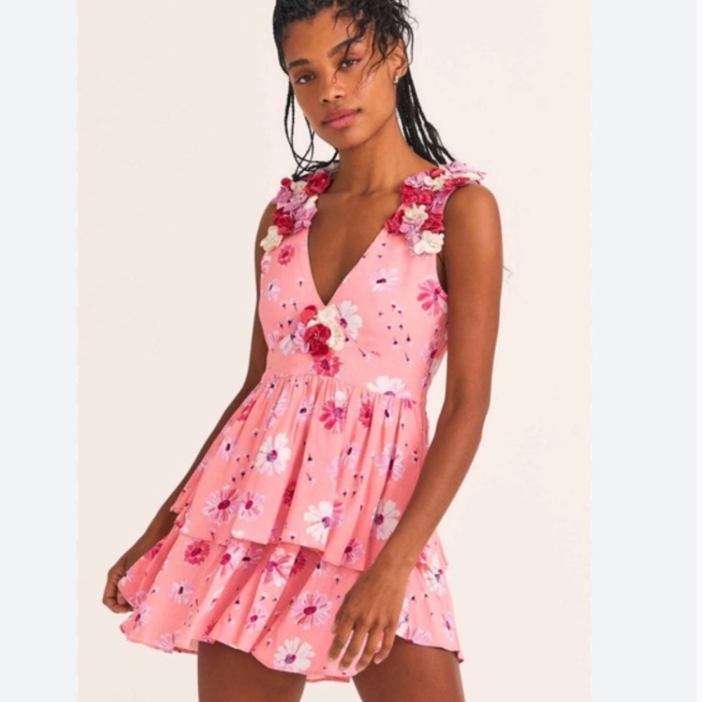 Love Shack Fancy Shayna Dress Size 6